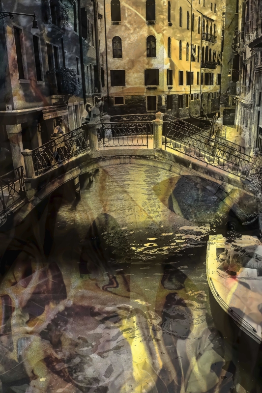 A Bridge in Venice by artist Michael Wright